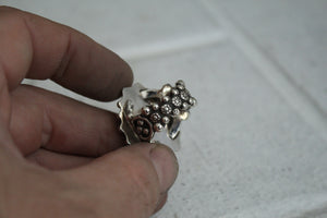 Calico Turquoise Ring Size 7