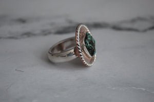 Turquoise Mixed Metal Ring