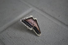 Load image into Gallery viewer, Copper Bolt Ring sz 6