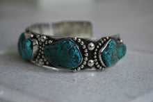 Load image into Gallery viewer, Turquoise Nugget Cuff