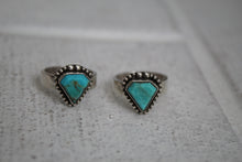 Load image into Gallery viewer, Turquoise Diamond Cut Ring