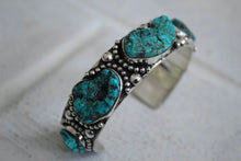 Load image into Gallery viewer, Turquoise Nugget Cuff