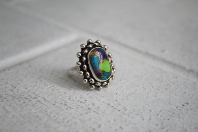 Mojave Turquoise Ring sz 7.5