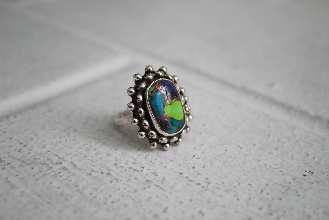 Mojave Turquoise Ring sz 7.5
