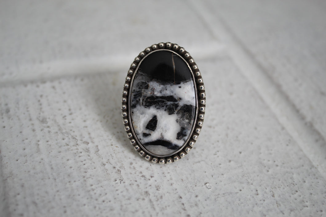 White Buffalo Ring sz 7