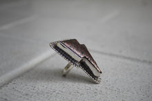 Load image into Gallery viewer, Copper Bolt Ring sz 6