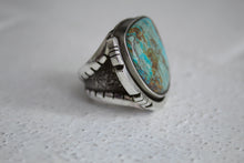 Load image into Gallery viewer, Old Stock Turquoise Ring sz 10