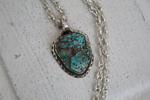 Load image into Gallery viewer, Turquoise Nugget Necklace