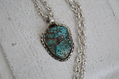 Turquoise Nugget Necklace