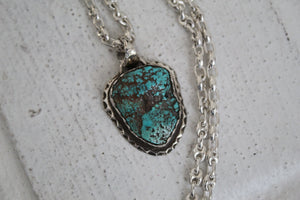 Turquoise Nugget Necklace