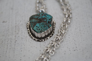 Turquoise Nugget Necklace