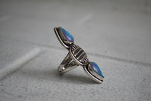 Load image into Gallery viewer, Aurora Opal Ring sz 7