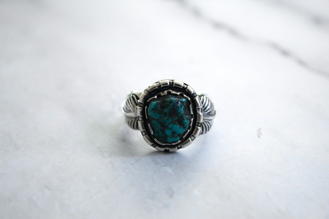 Turquoise Nugget Ring