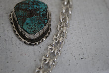 Load image into Gallery viewer, Turquoise Nugget Necklace