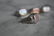 Load image into Gallery viewer, Casted Fresh Water Pearls Rings