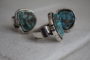 Lightning Bolt Band Rings
