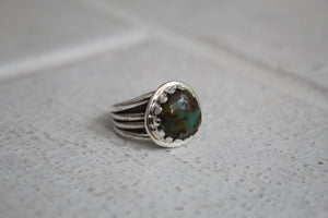 Tibetan Turquoise Ring size 8.5