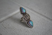 Load image into Gallery viewer, Aurora Opal Ring sz 7