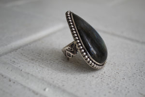 Labradorite Ring sz 8