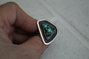 Campitos Turquoise Nugget ring size 7.75