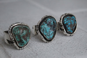 Lightning Bolt Band Rings