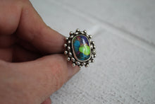 Load image into Gallery viewer, Mojave Turquoise Ring sz 7.5