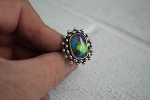 Mojave Turquoise Ring sz 7.5
