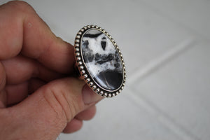 White Buffalo Ring sz 7