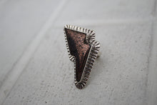 Load image into Gallery viewer, Copper Bolt Ring sz 6
