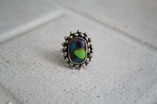 Load image into Gallery viewer, Mojave Turquoise Ring sz 7.5