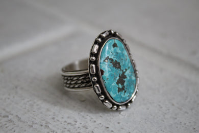 Old Stock Turquoise ring size 11