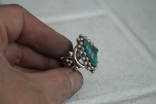 Load image into Gallery viewer, Calico Turquoise Ring Size 7