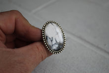 Load image into Gallery viewer, White Buffalo Ring sz 6.5