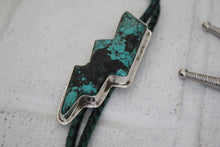 Load image into Gallery viewer, Turquoise Bolt Bolo