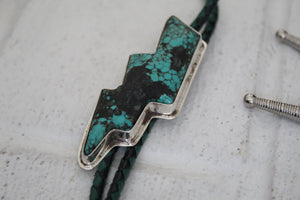 Turquoise Bolt Bolo