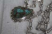 Load image into Gallery viewer, Turquoise Heart Necklace