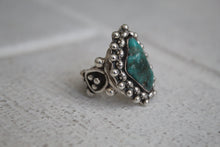 Load image into Gallery viewer, Calico Turquoise Ring Size 7