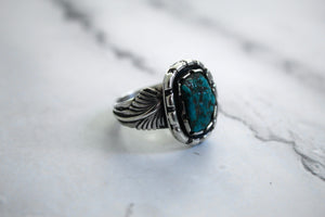 Turquoise Nugget Ring