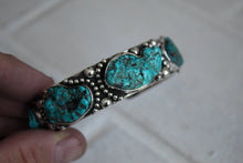 Load image into Gallery viewer, Turquoise Nugget Cuff