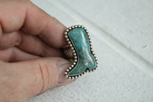 Load image into Gallery viewer, Kinsman Turquoise Boot Ring size 8.25
