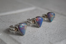 Load image into Gallery viewer, Aurora Opal Sterling and 14k ring