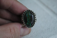 Load image into Gallery viewer, Black Jack Turquoise Ring