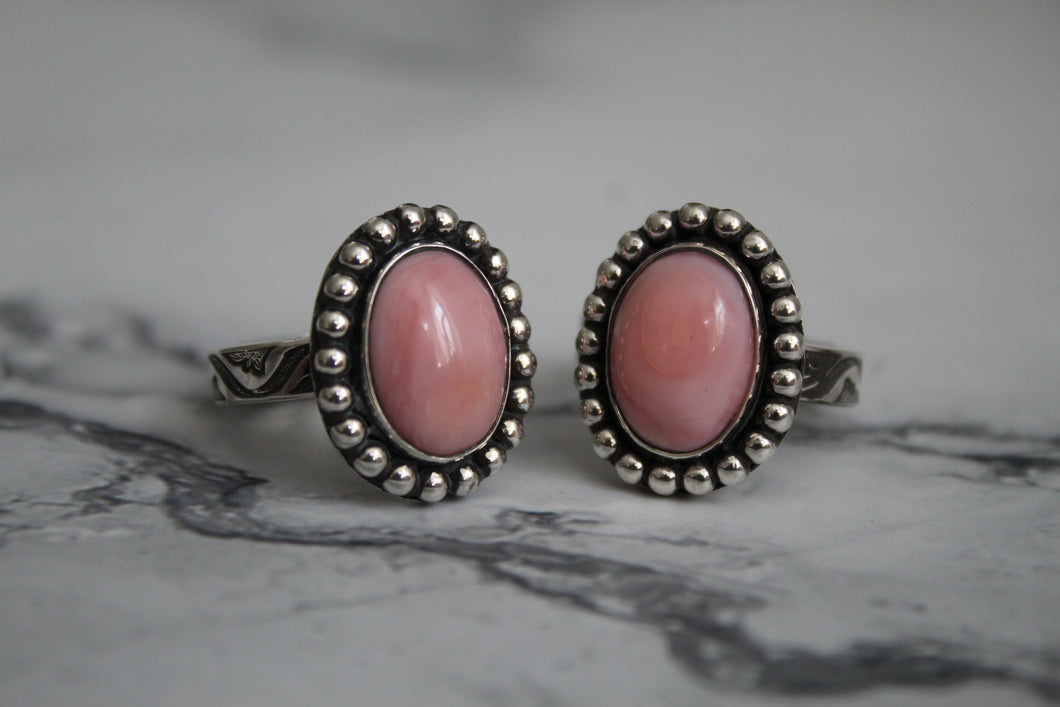 Pink Opal Rings