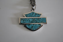 Load image into Gallery viewer, Small Bar N Shield Inlay Necklace