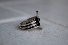 Load image into Gallery viewer, TCB Turquoise Inlay Ring sz 7