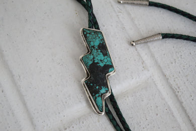 Turquoise Bolt Bolo