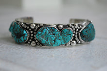 Load image into Gallery viewer, Turquoise Nugget Cuff