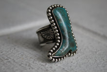 Load image into Gallery viewer, Kinsman Turquoise Boot Ring size 8.25