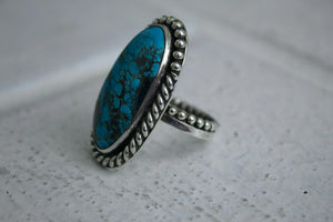 Turquoise Ring size 8