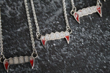 Load image into Gallery viewer, Bloody Fangs Necklace